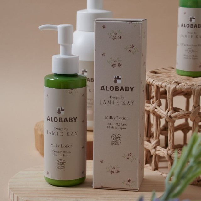 【JAMIE KAYコラボパッケージ】ALOBABY ミルクローション