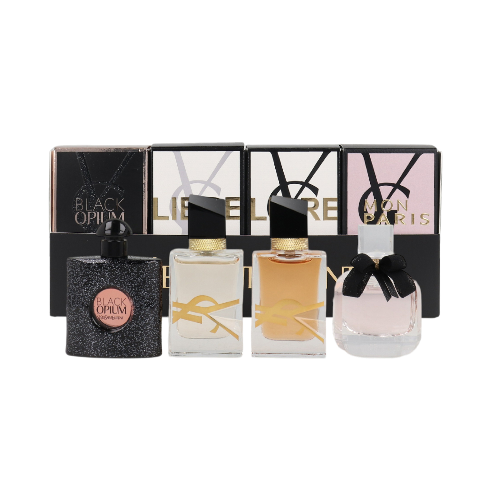 YSL レディースミニギフトセット N 7.5mlx4(ブラックオピオム/リブレ 