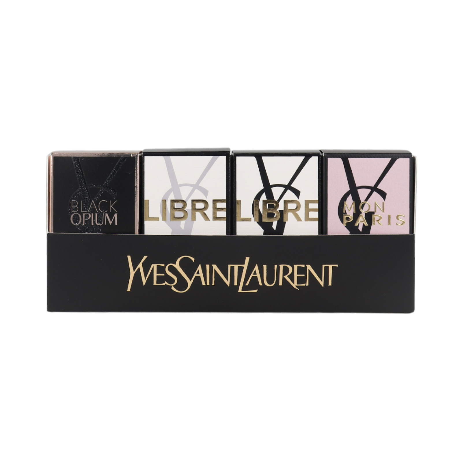 YSL レディースミニギフトセット N 7.5mlx4(ブラックオピオム/リブレアンタンス/リブレ/モンパリ)