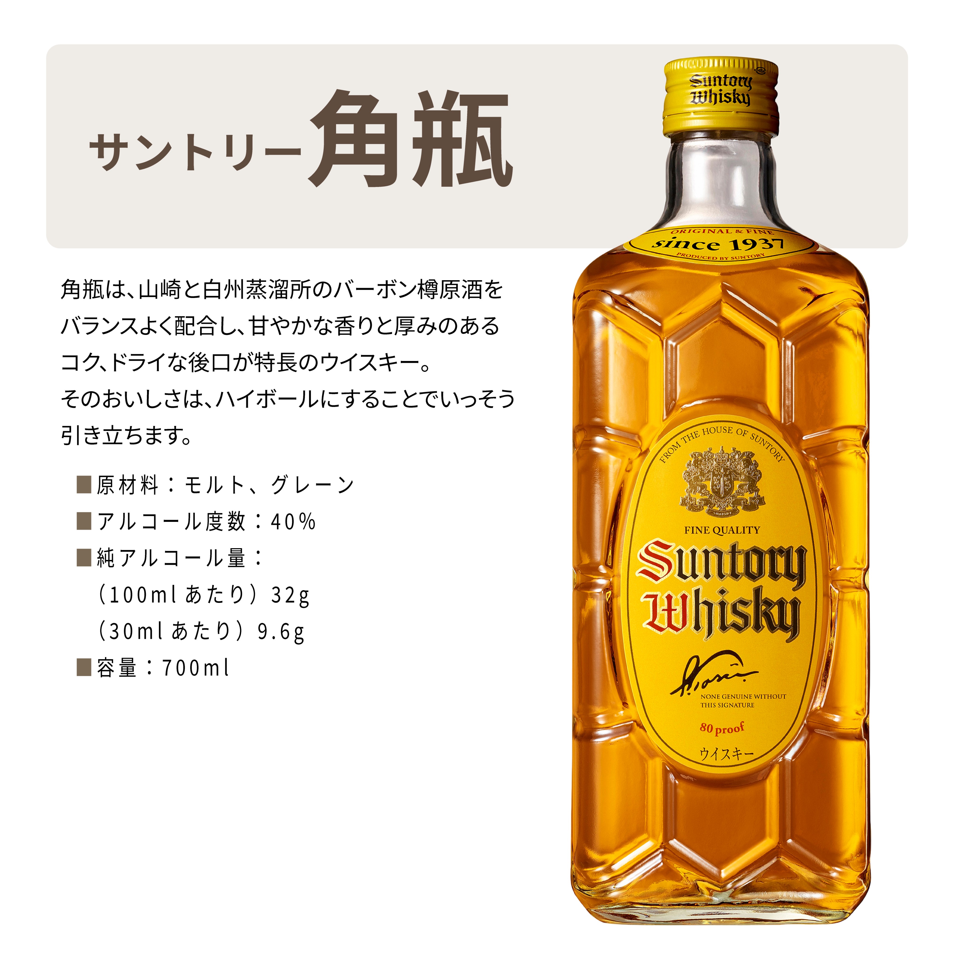 似顔絵名入れ　タンブラー 435ml & サントリー 角瓶 700ml セット