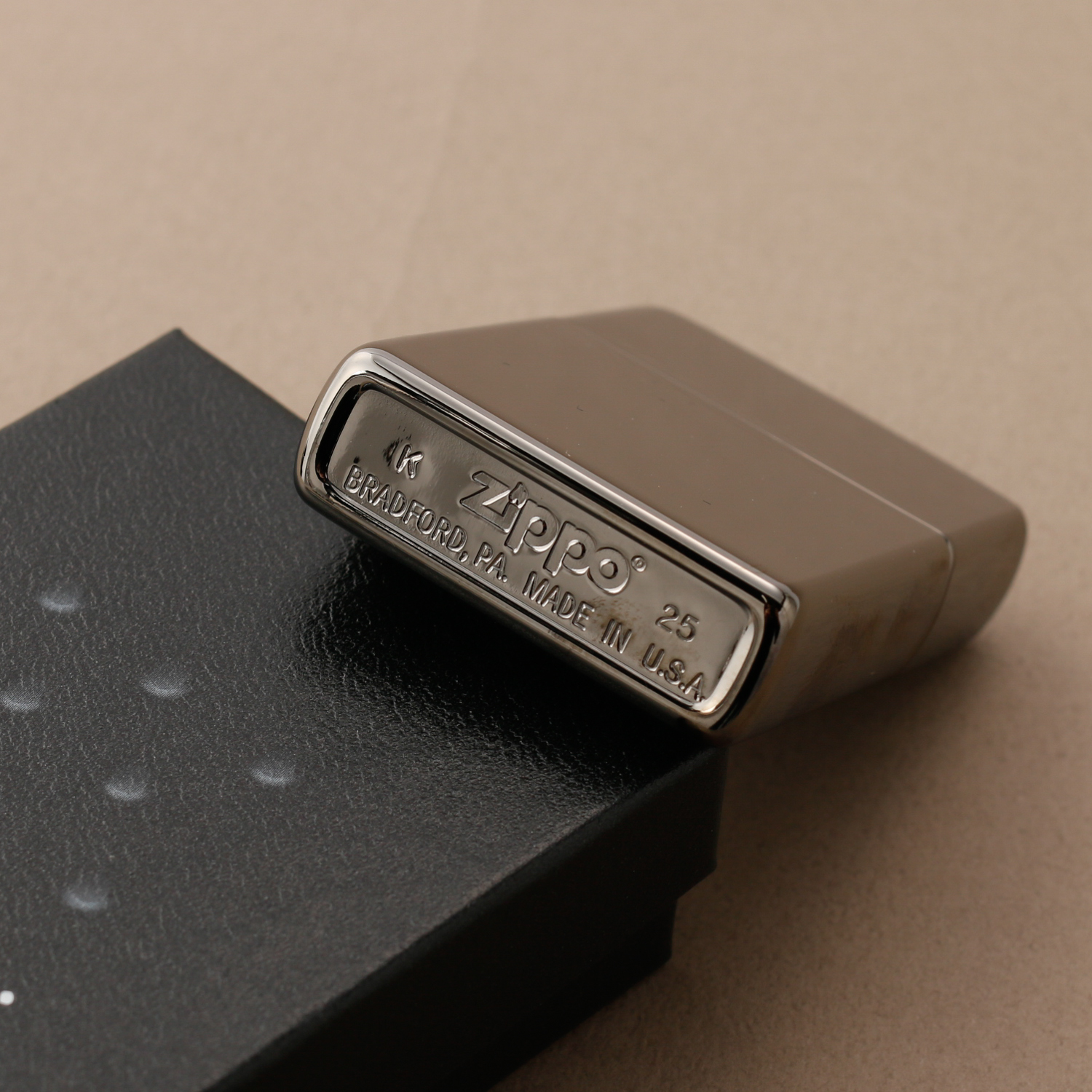 ZIPPO BLACK ICE / ブラックアイス【名入れ】