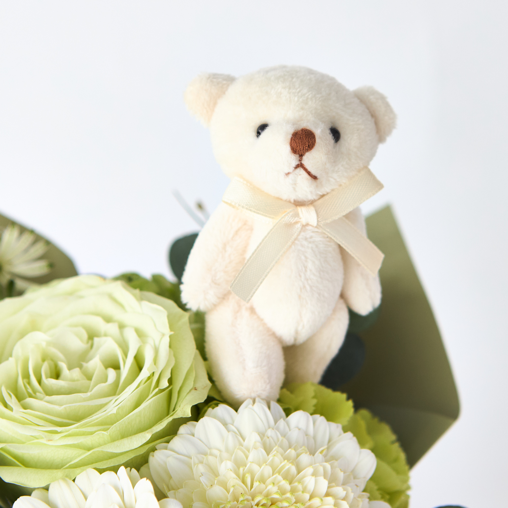 【記念日や結婚祝いに】YSLモンパリ＆そのまま飾れるスタンディングブーケ
