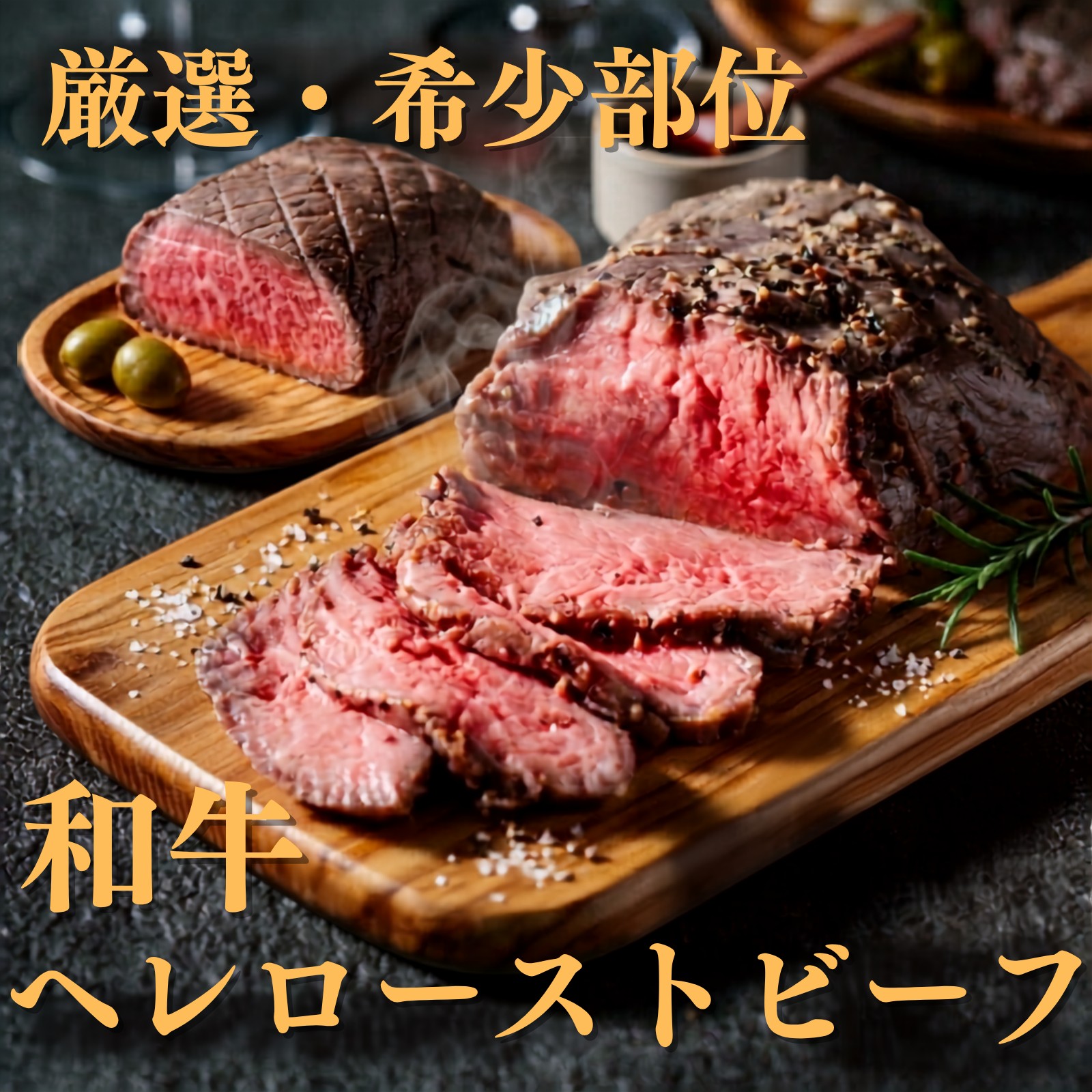 和牛ヘレローストビーフ140g×2