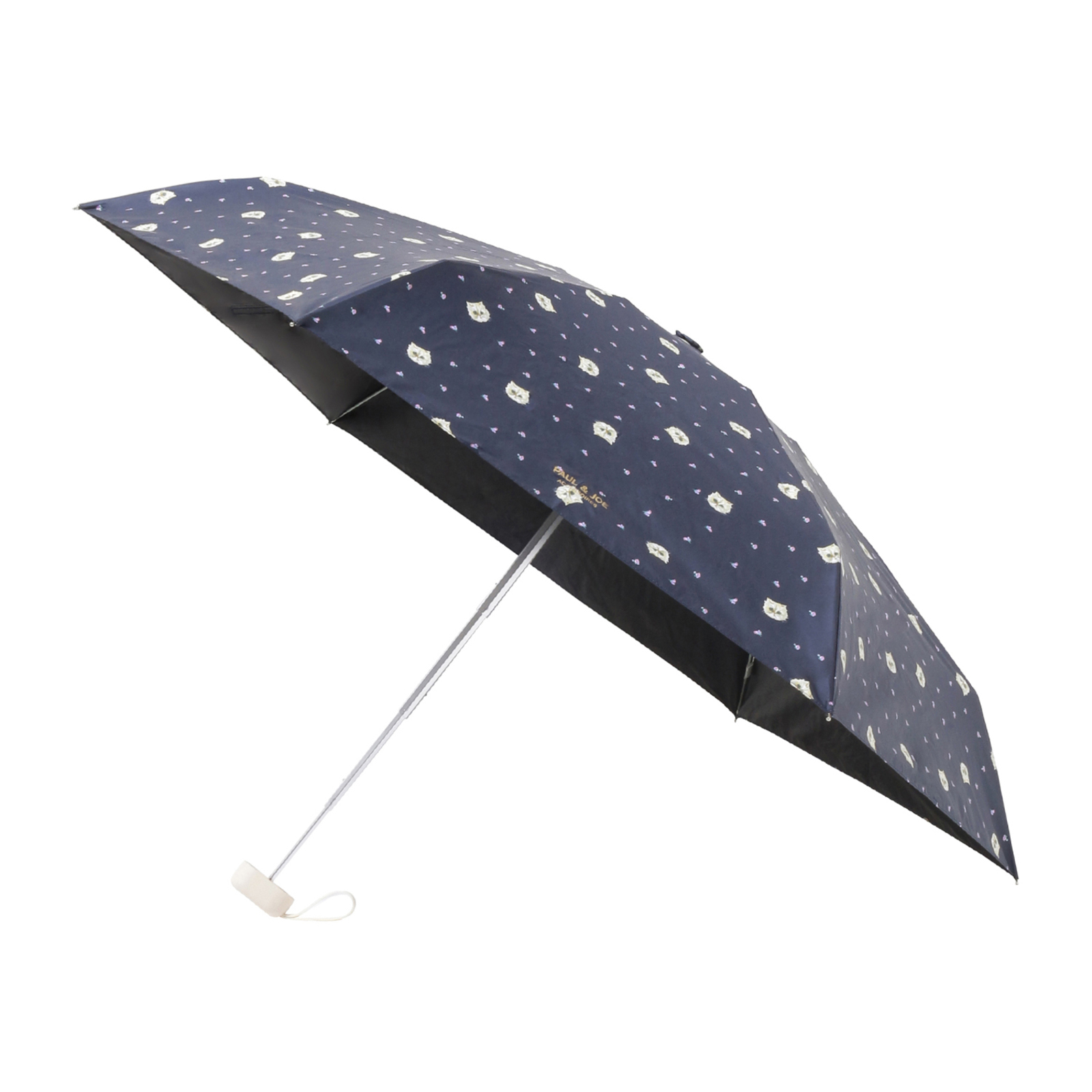 一級遮光/晴雨兼用 5段式ミニ折りたたみ傘