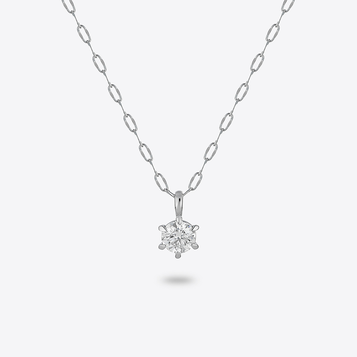 【SUMMER LIMITED】シルバー 1粒 ネックレス