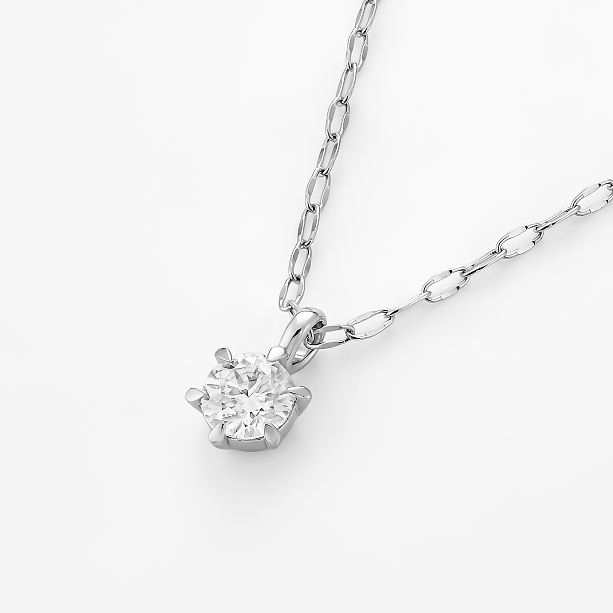 【SUMMER LIMITED】シルバー 1粒 ネックレス