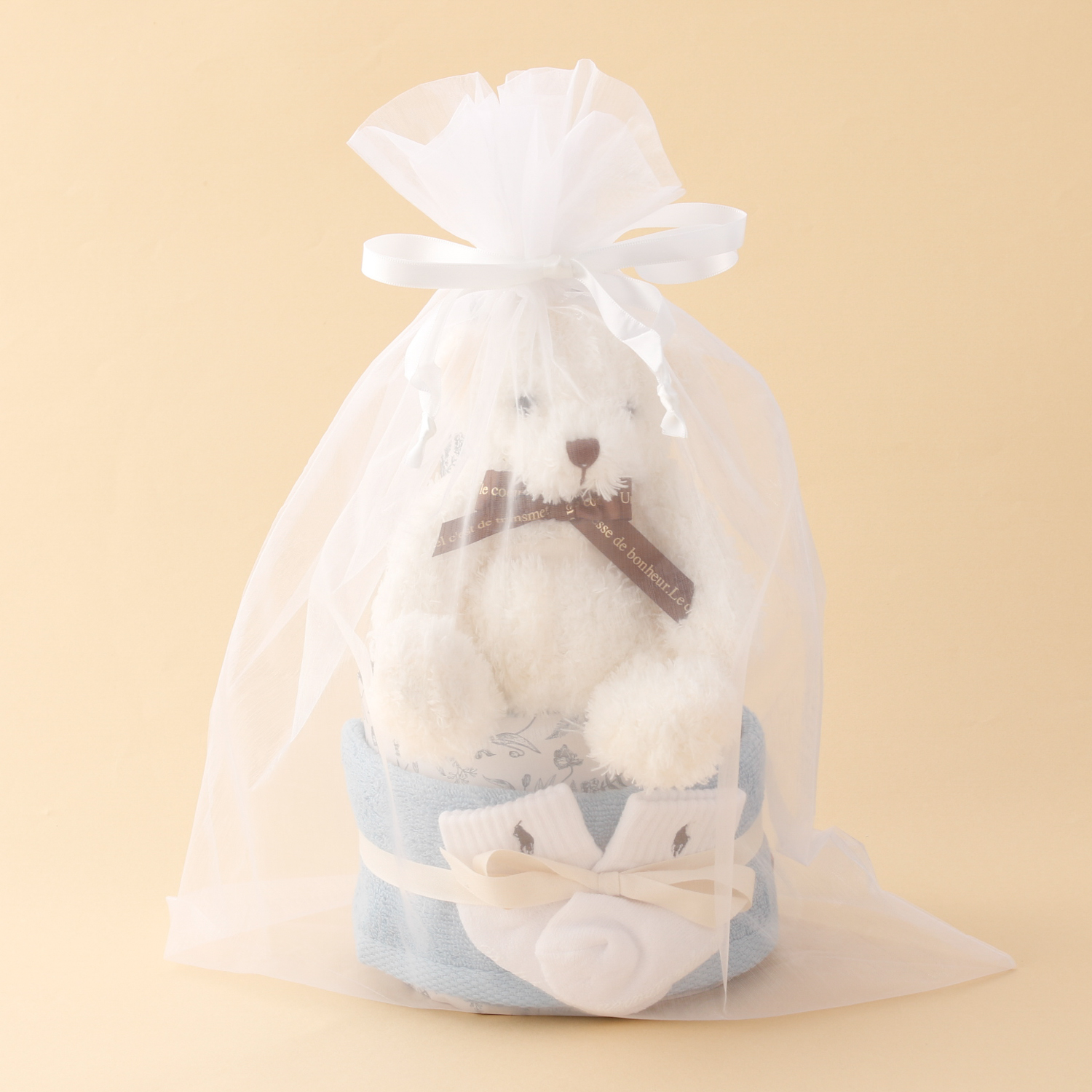 ラルフローレン 今治タオル おむつケーキ&カタログギフト