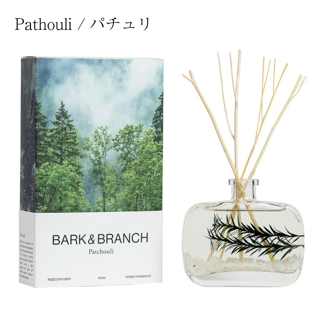 BARK&BRANCH 森の木々が日々移り変わる表情を表現したリードディフューザー