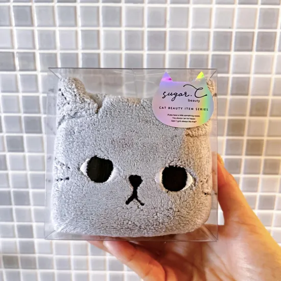 CAT QUICK DRY FACE TOWEL