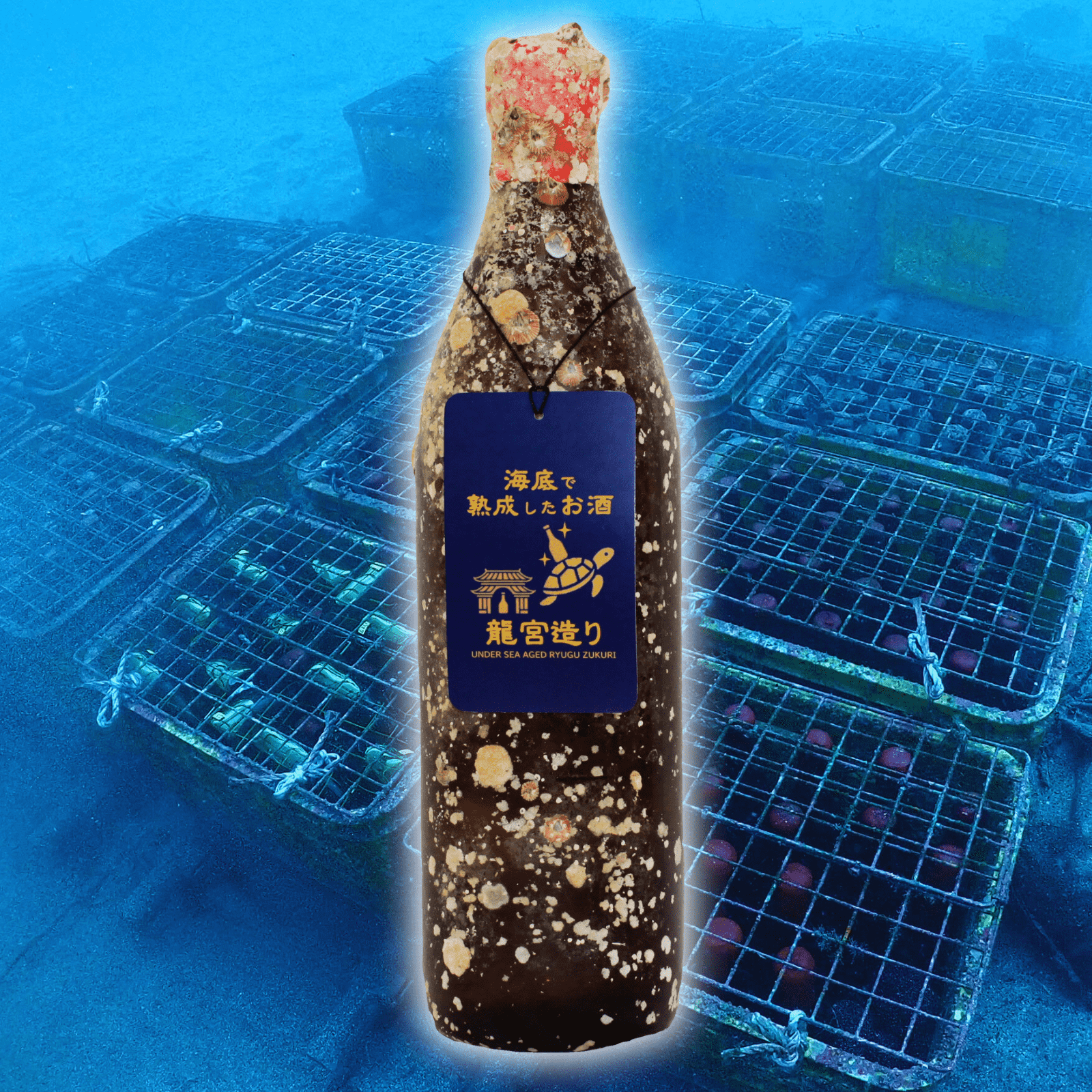 【旨さと香りの黒とコクの黒をブレンド】海底で熟成した芋焼酎 黒利右衛門