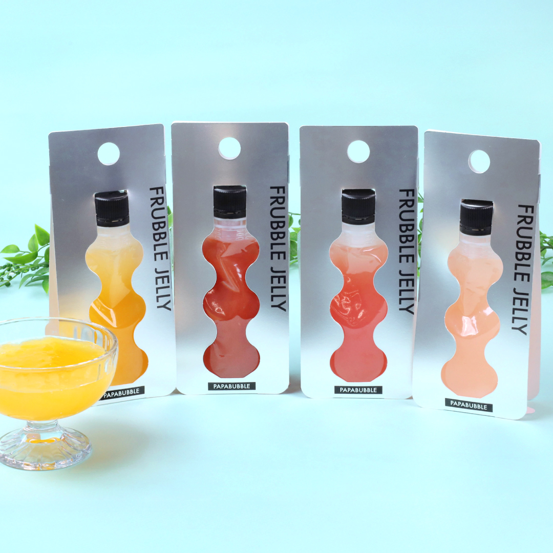 【夏を味わうゼリー】FRUBBLE JELLLY 4種セット