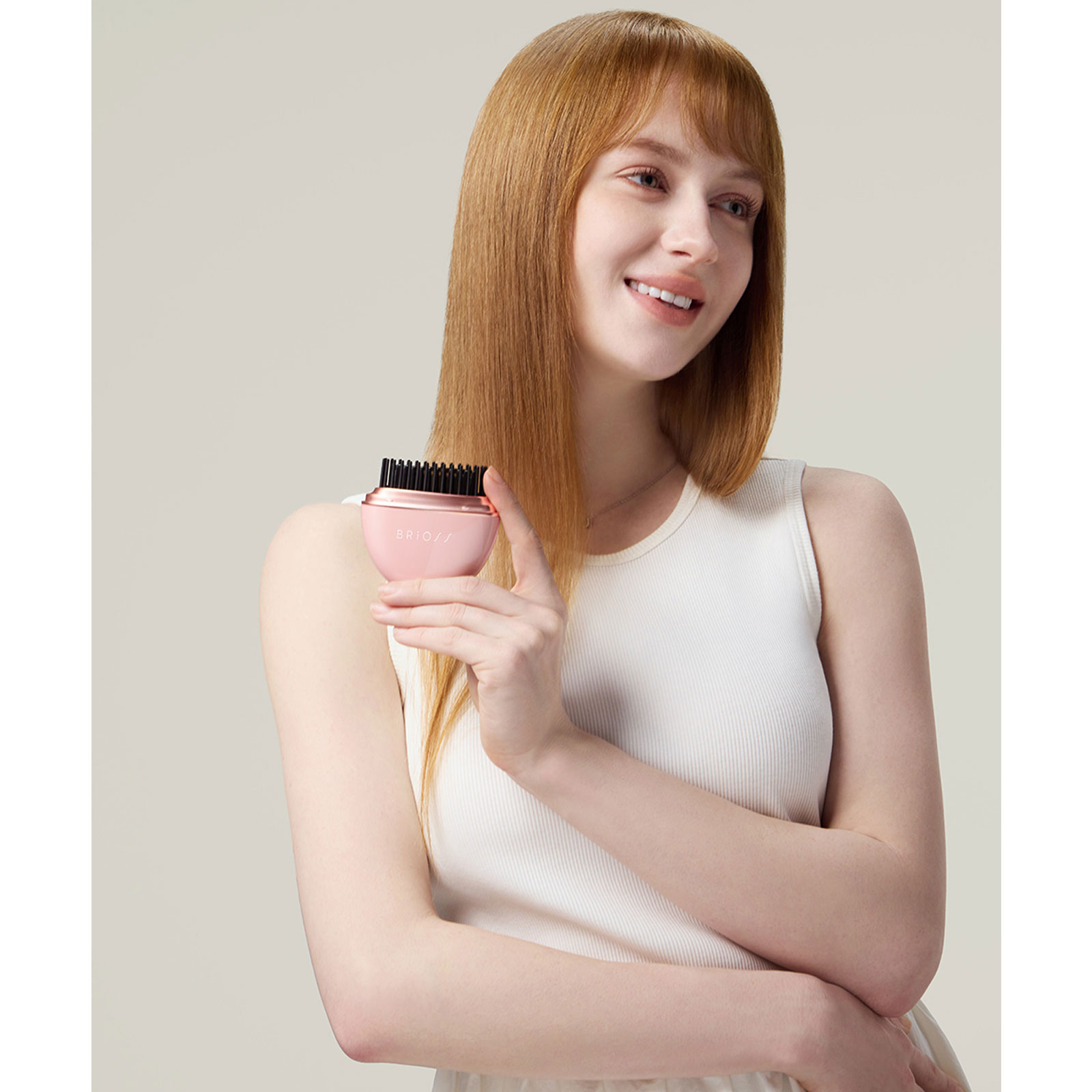 【1台でどこでもサッとヘアメイク】 BRiOSSモバイルヘアアイロン
