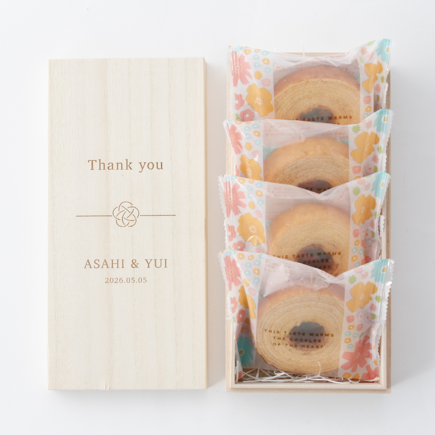 【選べる】木箱入りお菓子セット（小）