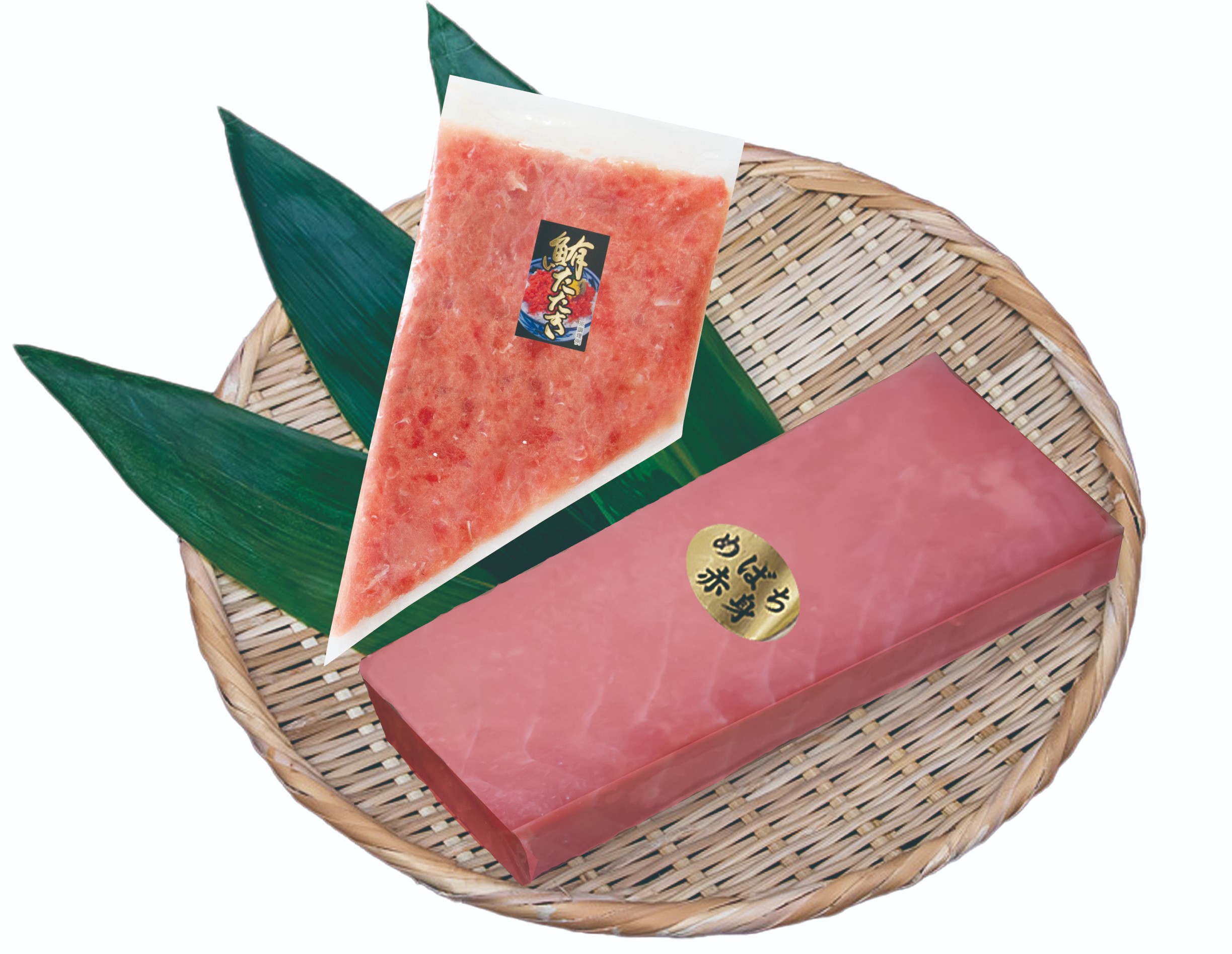 国産めばちマグロとたたきのセット