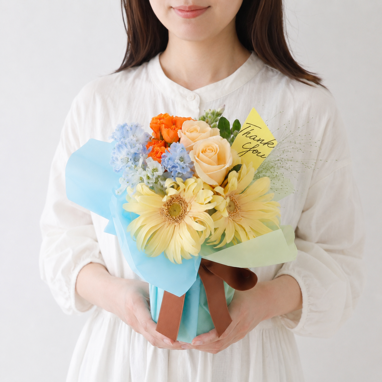 心と身体を癒すバスボムと生花アレンジブーケセット（※今だけレビューでさらに＋150pt）