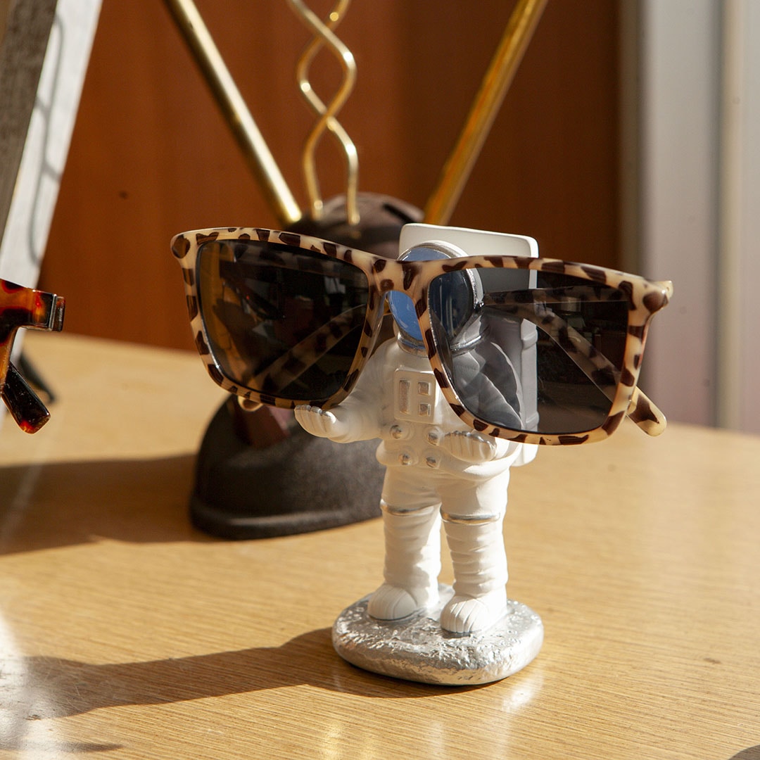 ASTRONAUT GLASSES HOLDER　WHITE