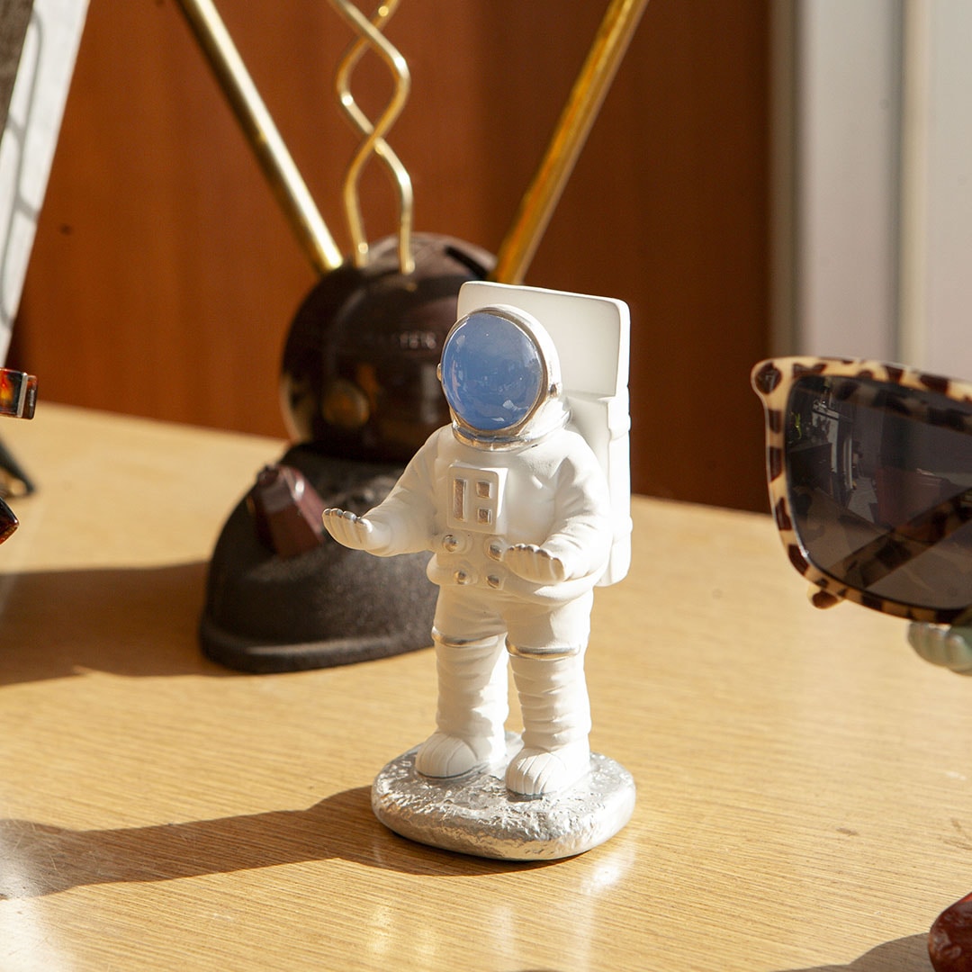 ASTRONAUT GLASSES HOLDER　WHITE