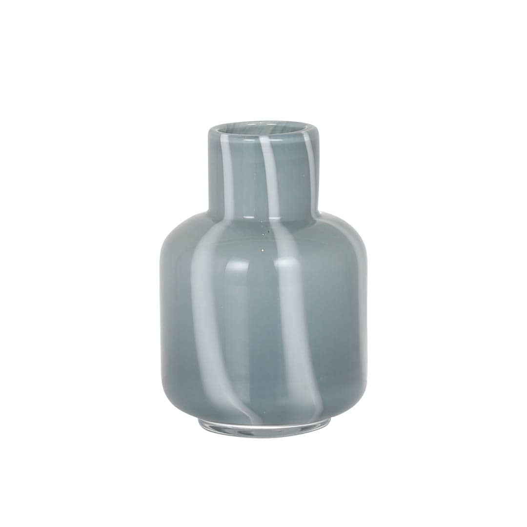 LINEA VASE　GRAY BLUE
