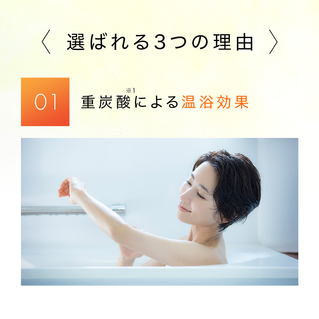 薬用重炭酸ビタミン入浴剤　10錠