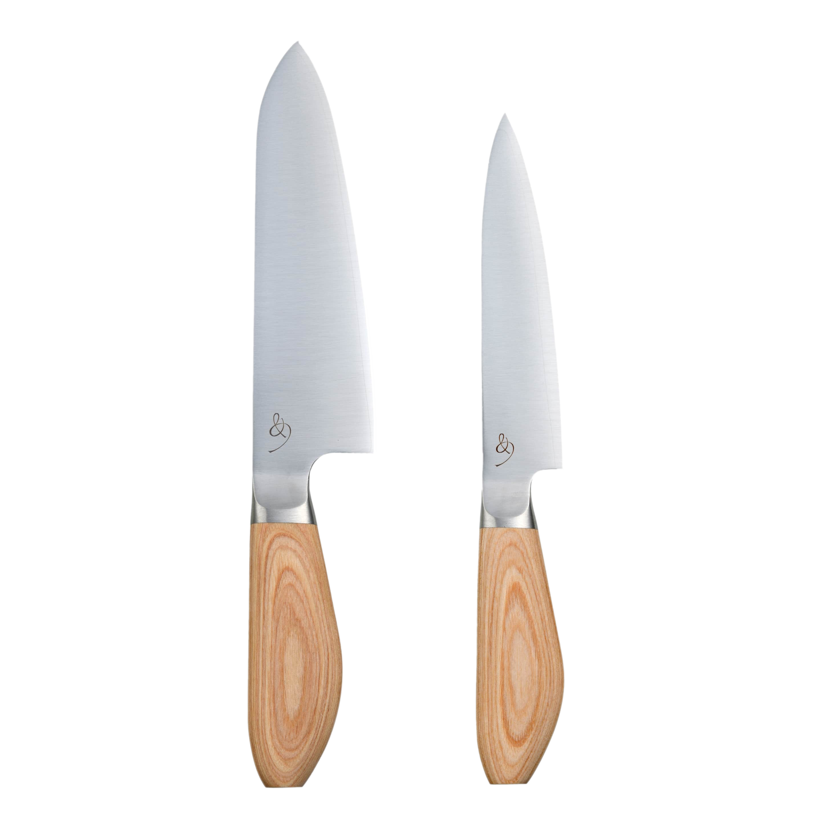 HIスタイルエリート 三徳包丁/ペティナイフ セット ピーチ 16887-002