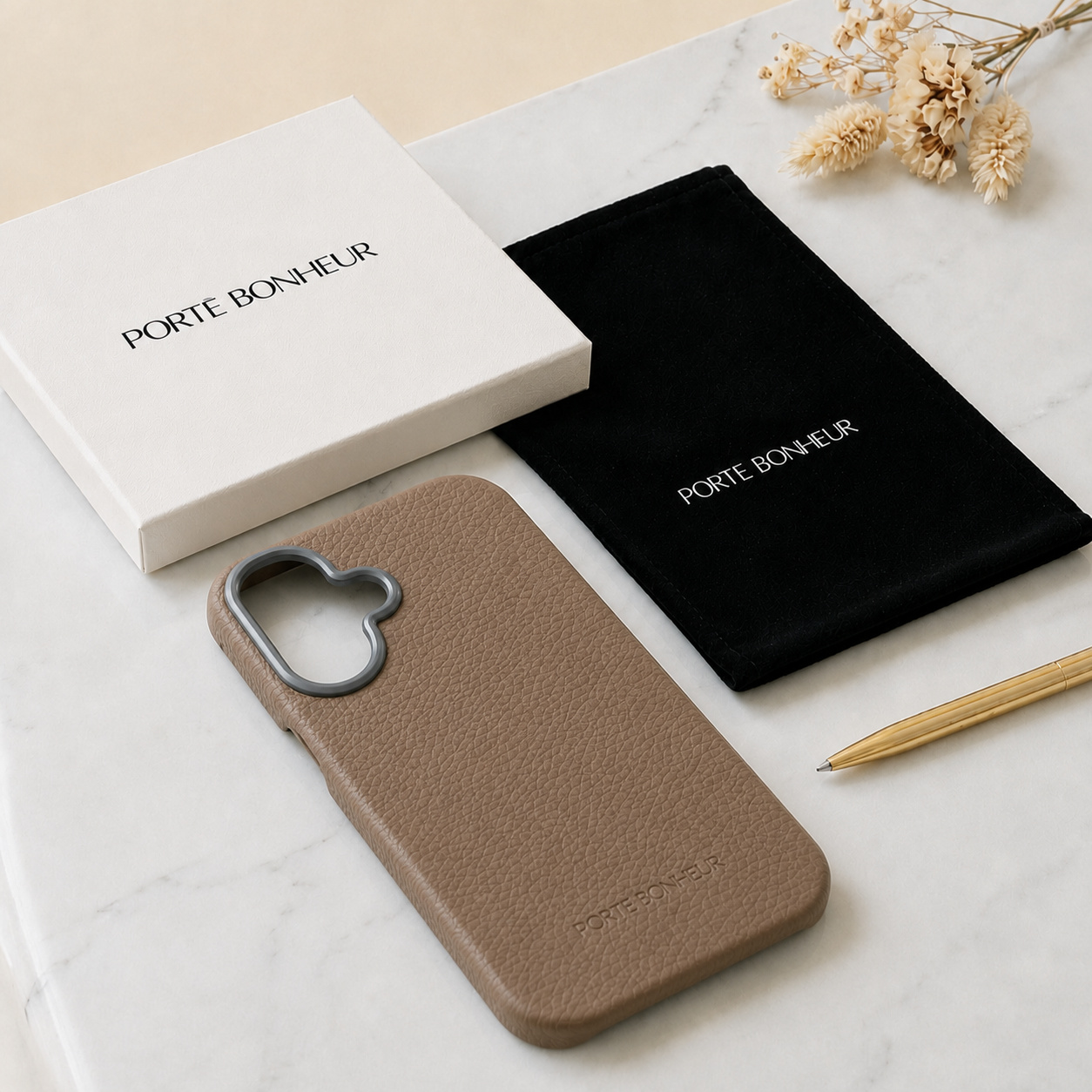Back Cover Case 本革iPhoneケース＜専用箱付き＞