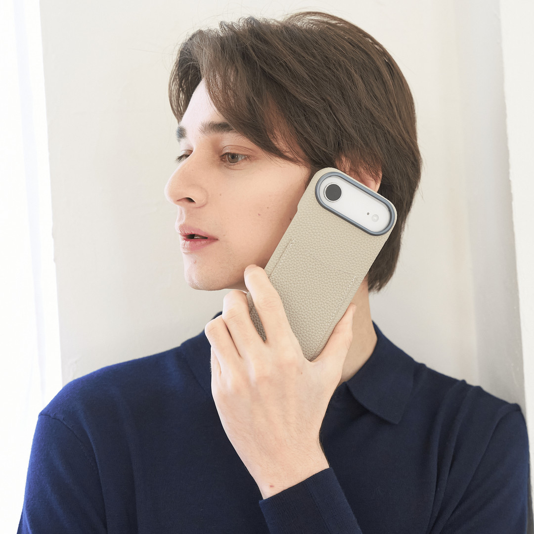 Back Cover Card Case カード収納一体型の本革iPhoneケース＜専用箱付き＞