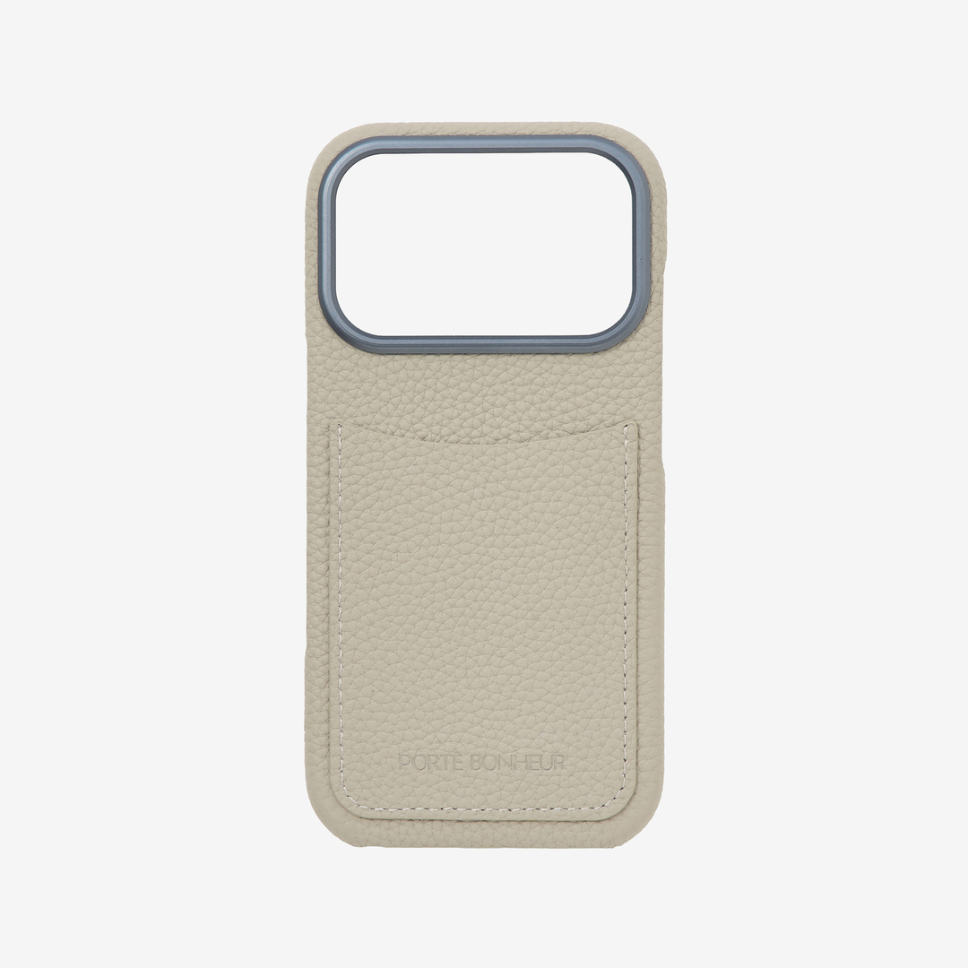 Back Cover Card Case カード収納一体型の本革iPhoneケース＜専用箱付き＞
