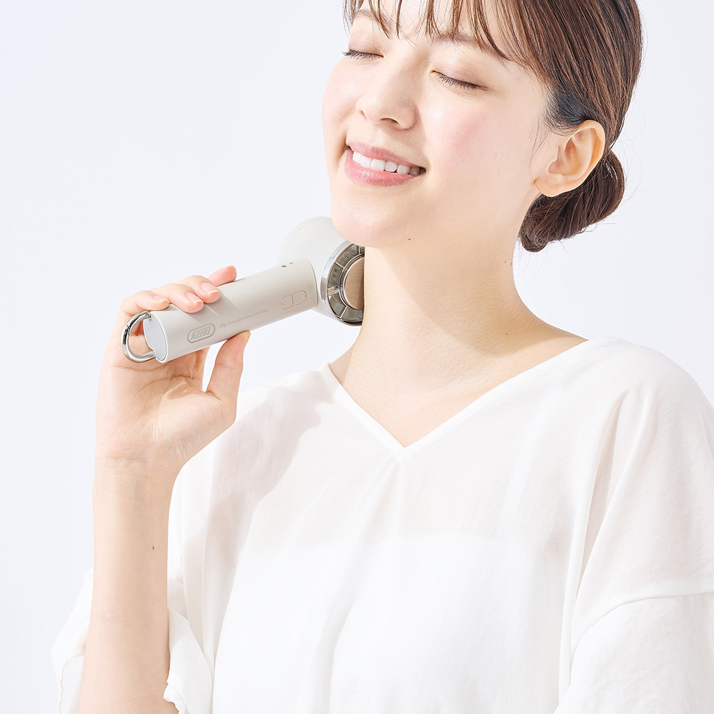 甚平とハンディファンの夏祭り熱中症対策セット
