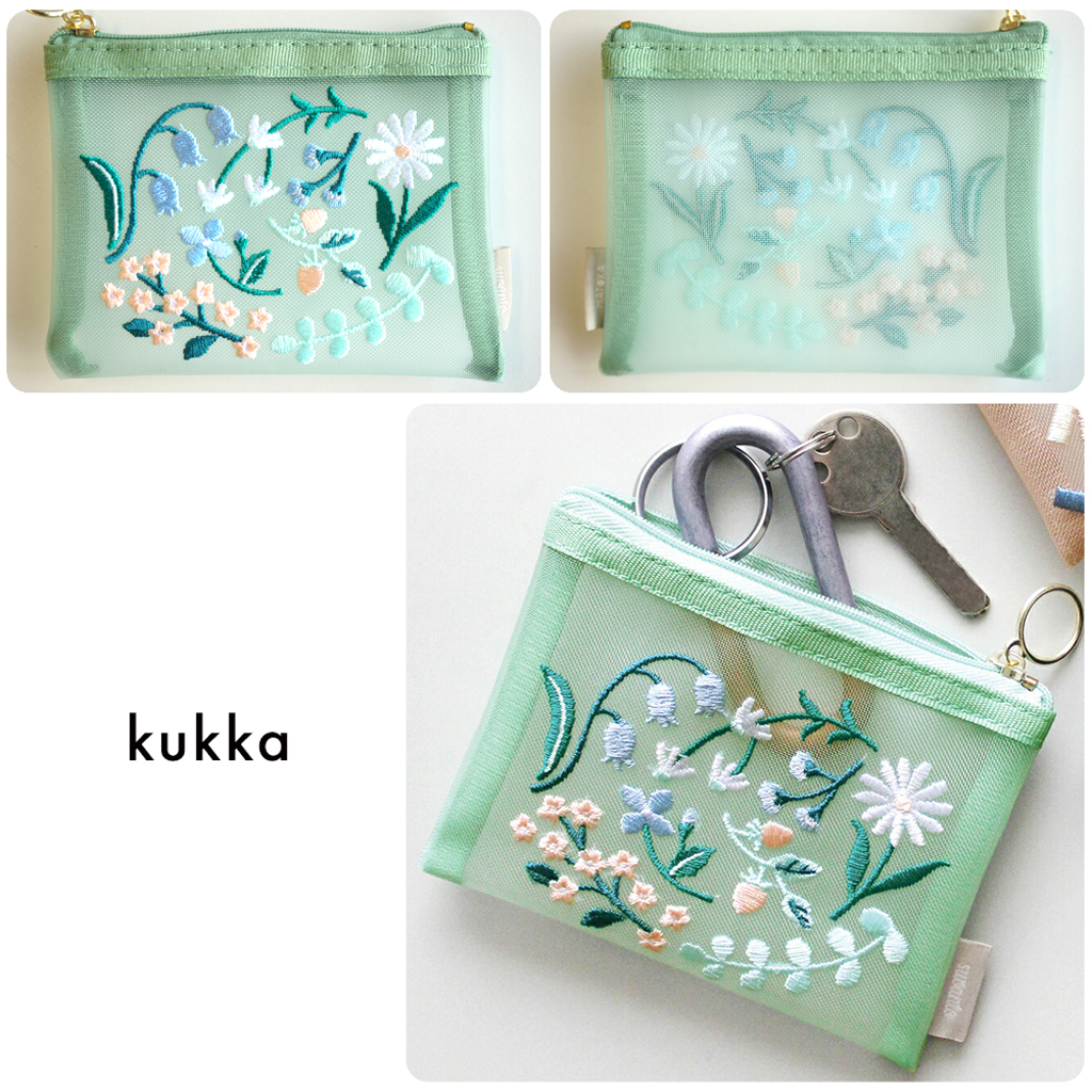 SUVANTO　刺繍ミニポーチ
