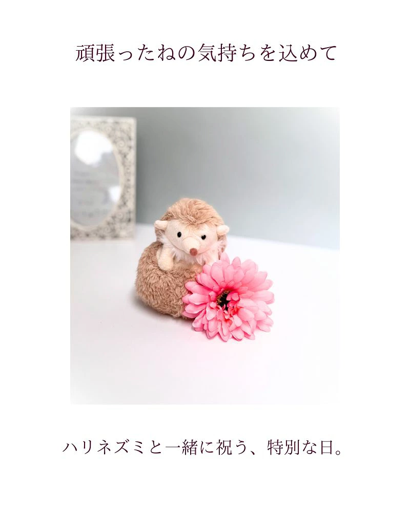 マスコット付き初めての記念日バルーン