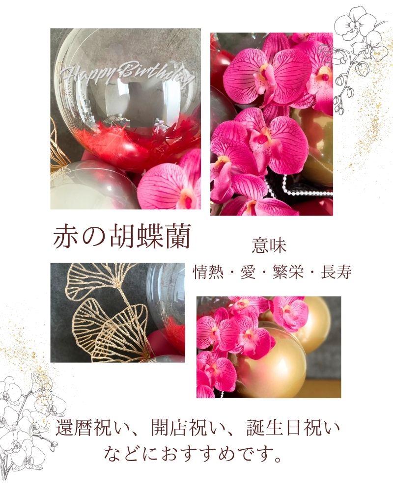 3色から選べる胡蝶蘭贅沢アレンジ