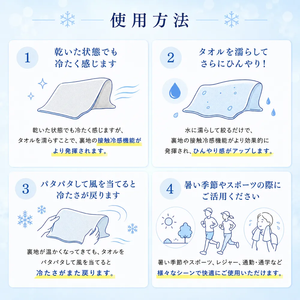 【ラッピング付/タオル名入れ可】暑い夏を乗り切るギフトセット