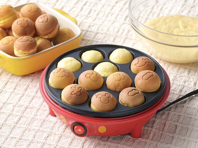 「ミッキーマウス」電気たこ焼き器