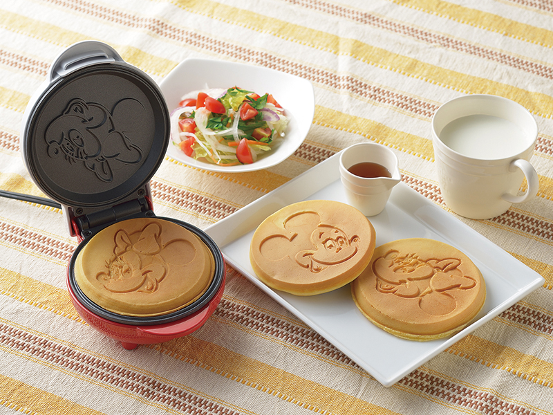 「ミッキー＆ミニー」パンケーキメーカー