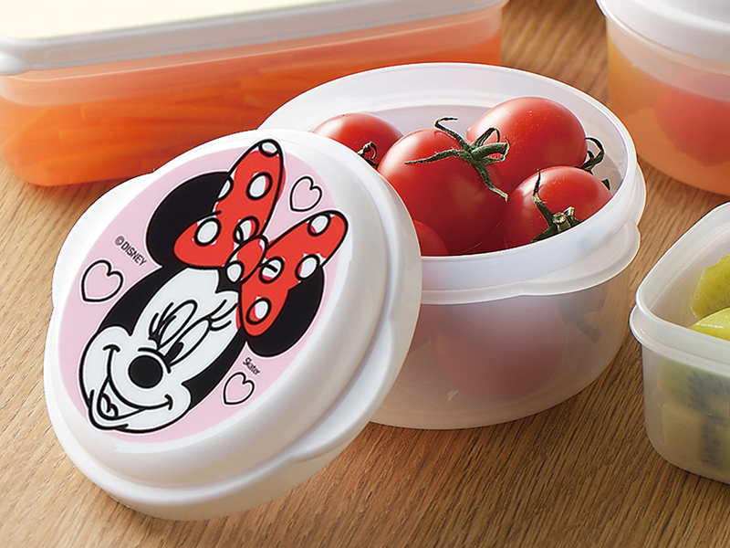「ミッキー＆ミニー」PT電子レンジ容器5PC