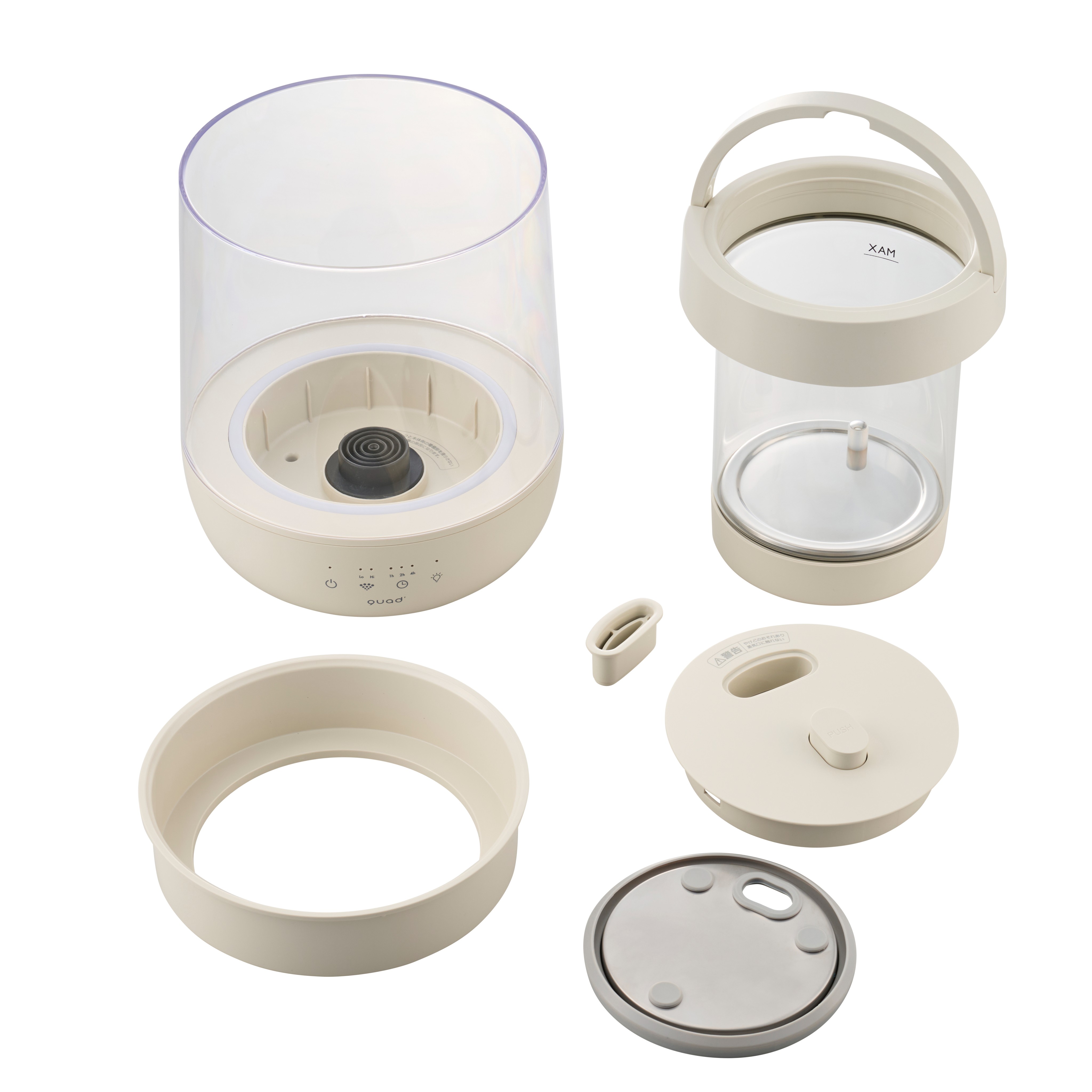 ガラススチーム加湿器 GLASS