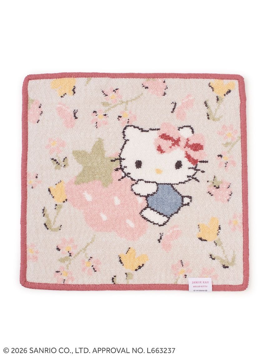 【HELLO KITTY】シェニール織ハンドタオル