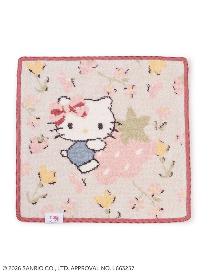 【HELLO KITTY】シェニール織ハンドタオル