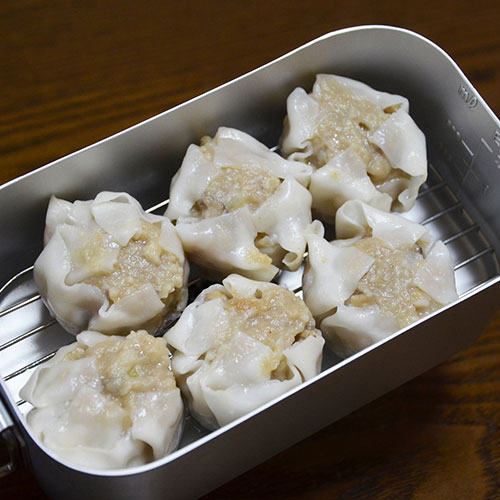 アルミ飯ごう 網付