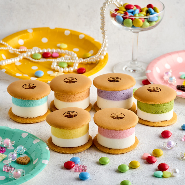 しゃりっとふんわりあいす和かろん。8個セット