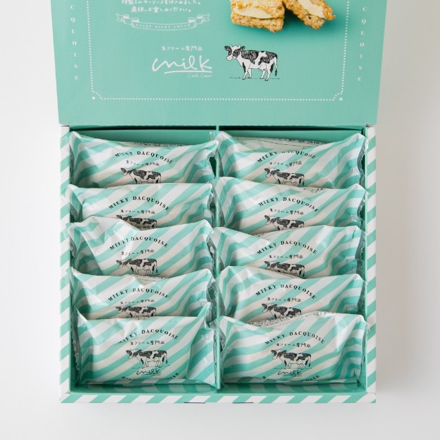 生クリーム専門店Milk　ミルキーダックワーズ10個入