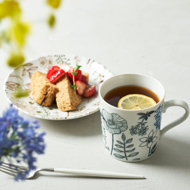 フラワーパターン　ペアマグ