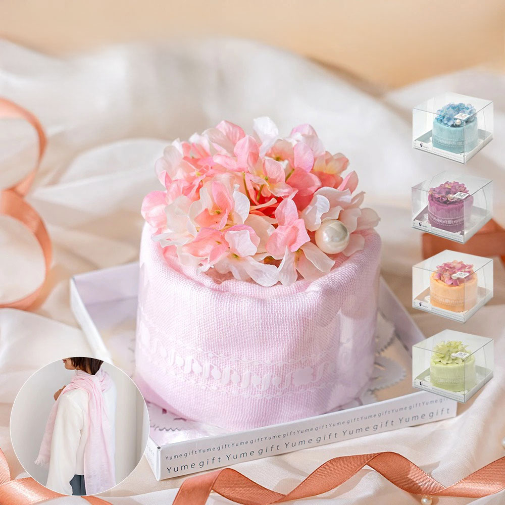 泉州タオル コットンストール フラワーケーキ 