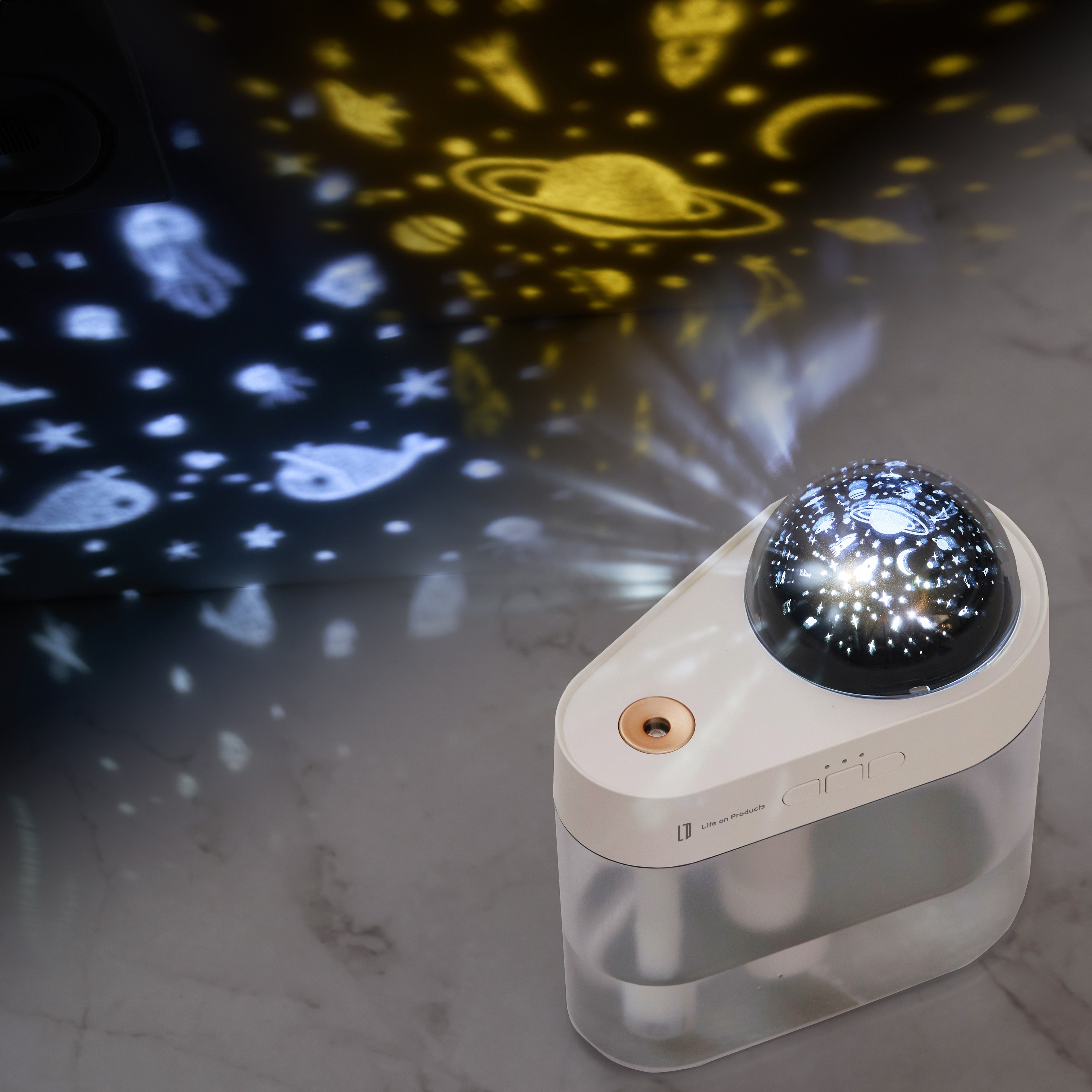 充電式プラネタリウム加湿器