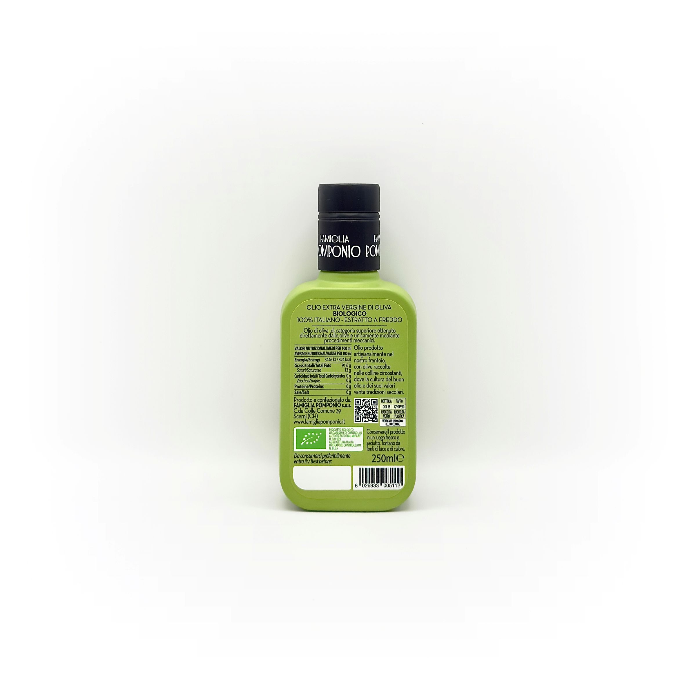 ビオロジッコ・エクストラバージン・オリーブオイル 250ml