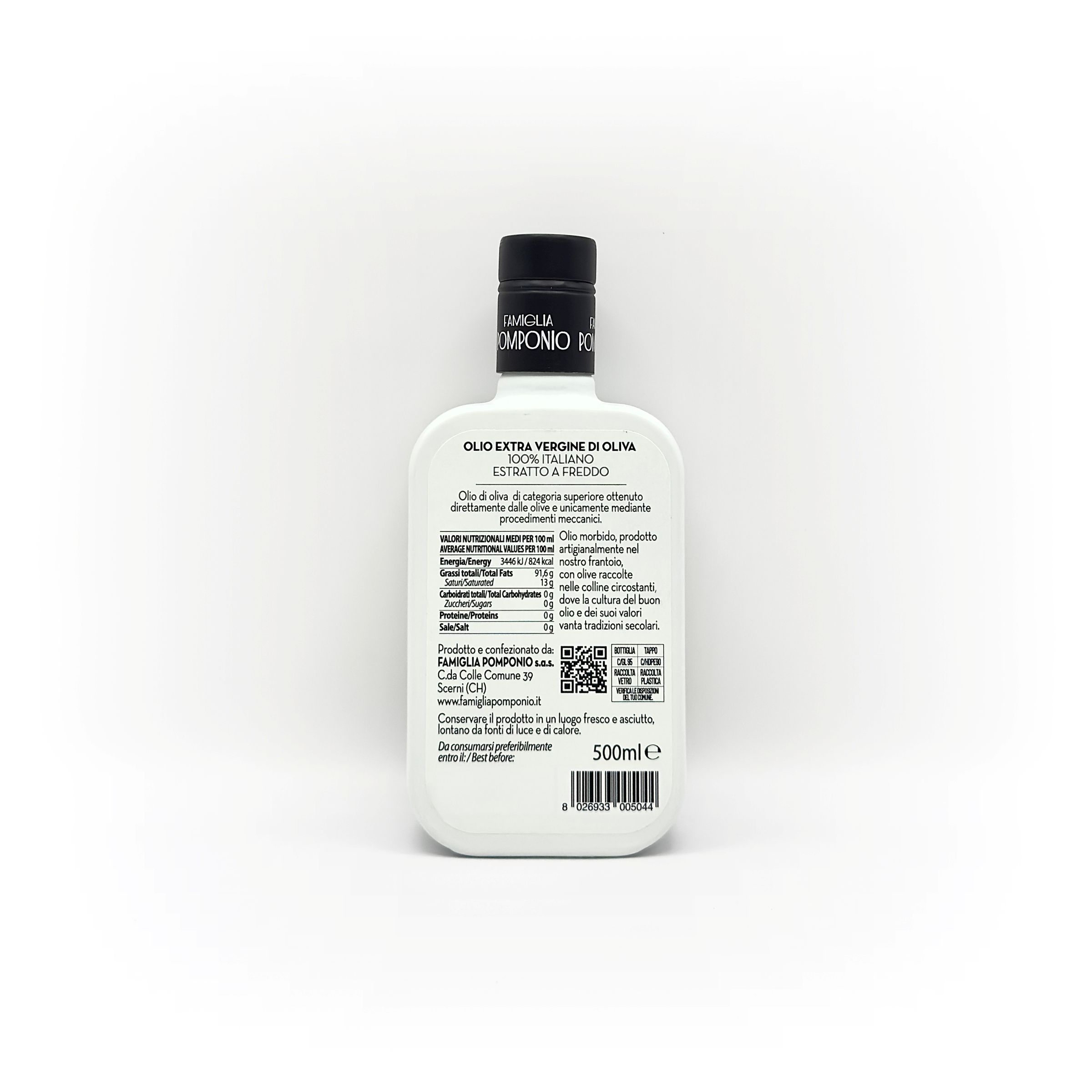 エクストラバージン・オリーブオイル 500ml
