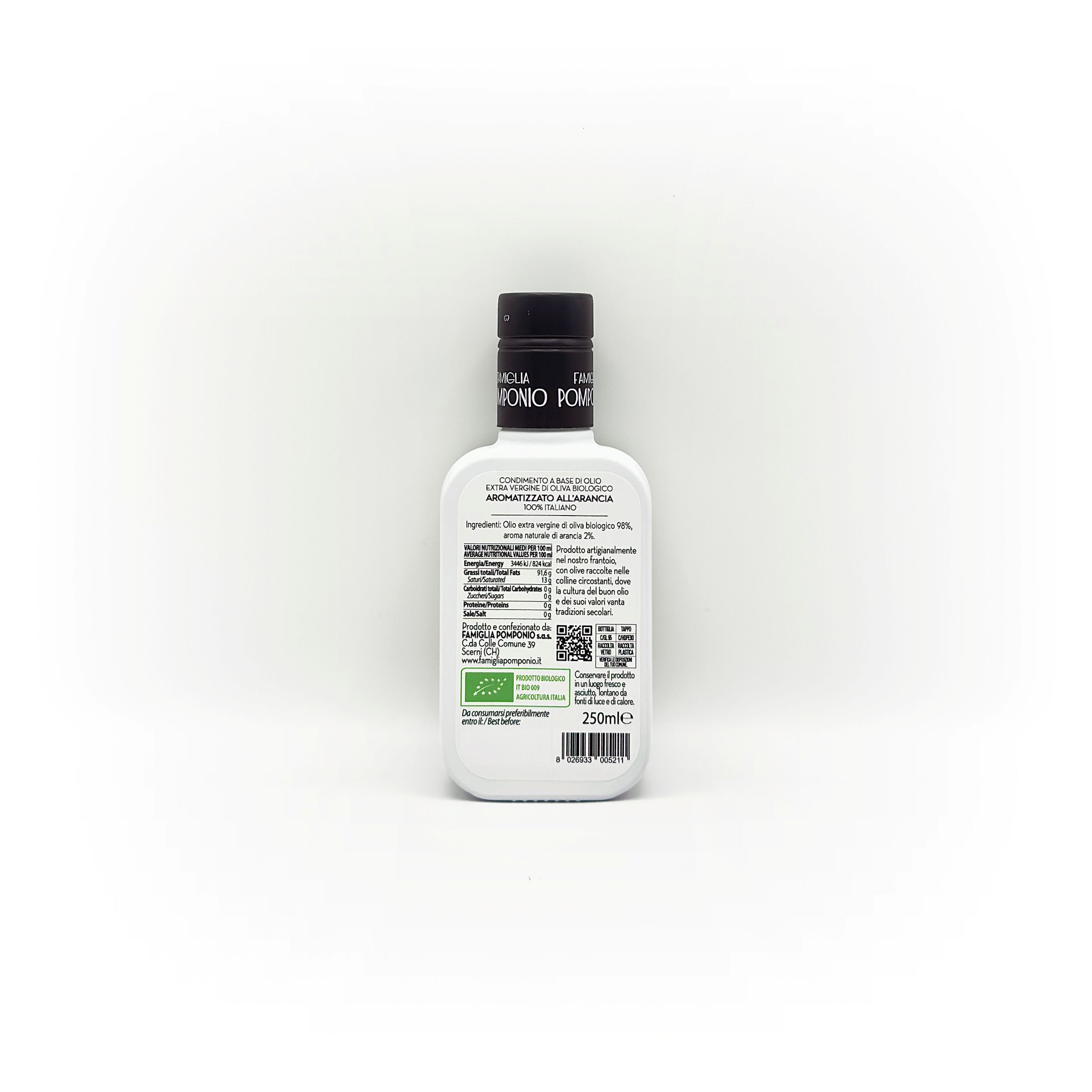 エクストラバージンオリーブオイル（オレンジ） 250ml