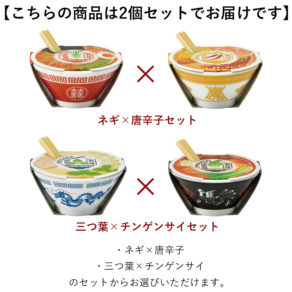 【2個セット】ラーメン薬味栽培キット