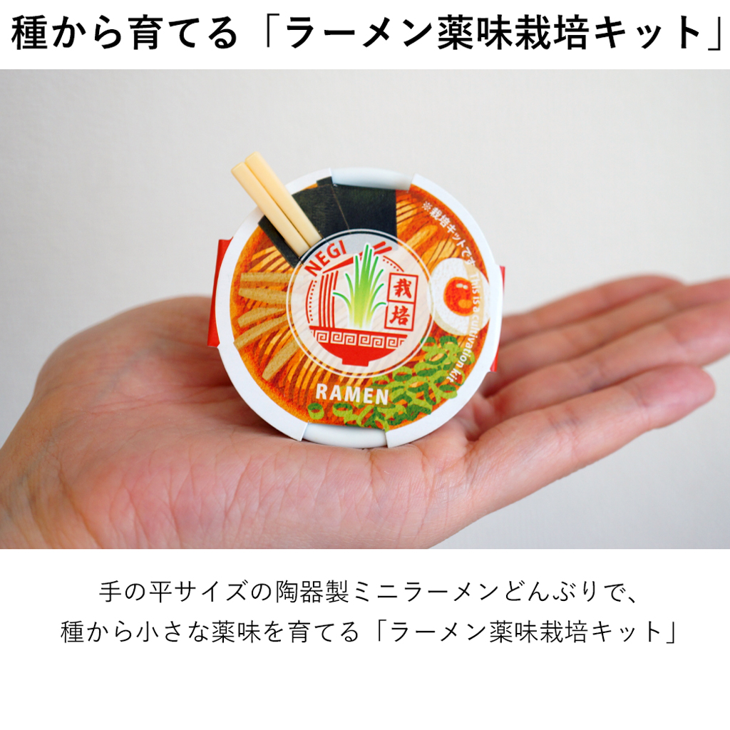 【2個セット】ラーメン薬味栽培キット