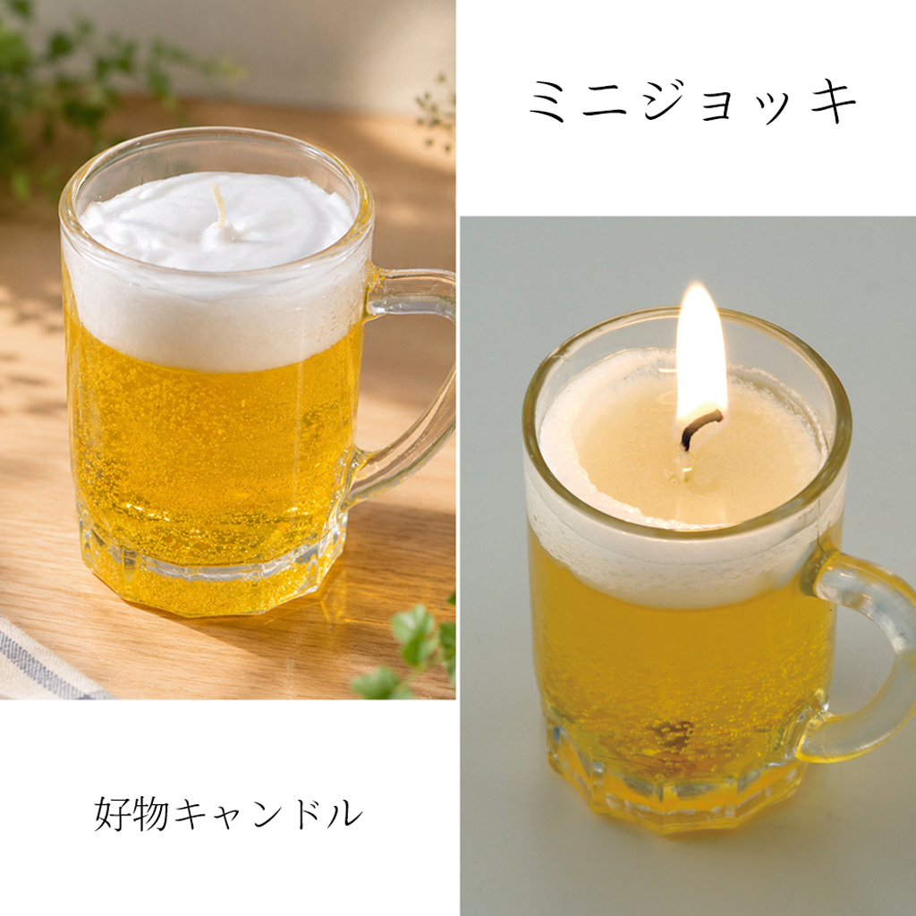 本物そっくりなユニークなキャンドル、「好物キャンドル」